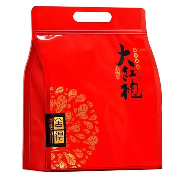 【一袋一斤装】武夷岩茶大红袍茶叶浓香型醇厚回甘乌龙茶手提袋500g