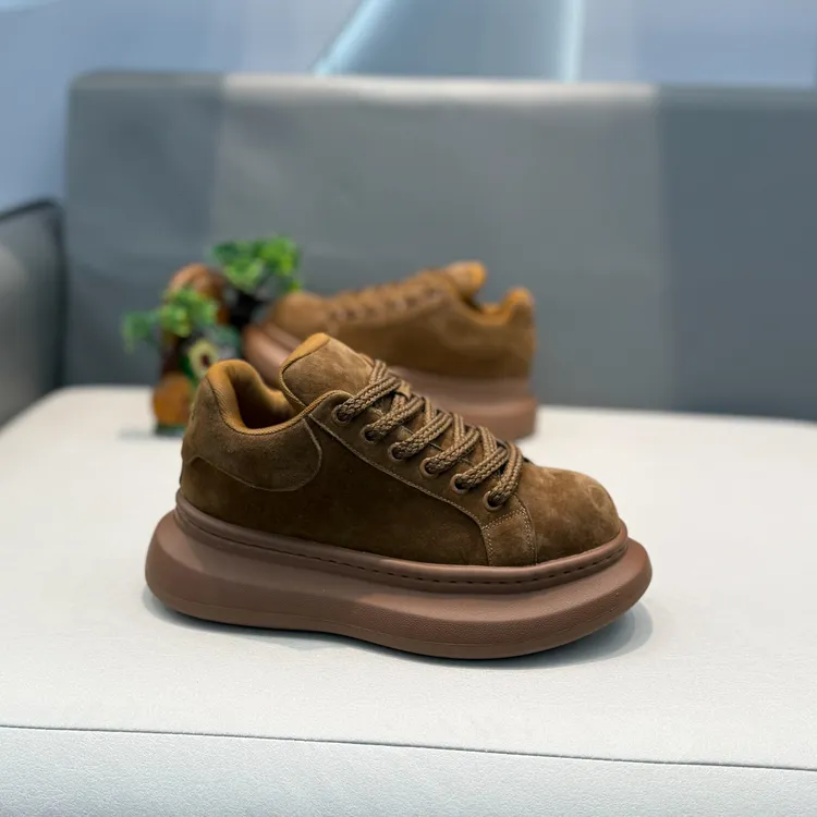 男鞋厚底复古痞帅时尚休闲风百搭男士鞋子高级感轻奢秋季新款潮鞋