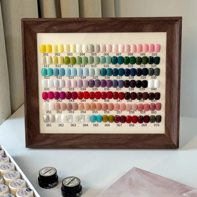 RuMia一色一备 釉华美甲日式罐装甲油胶70色大套胶色胶光疗胶2.5g