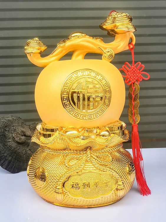 苹果存钱罐2025年新款家用只进不出储蓄罐摆件客厅超大容量高档