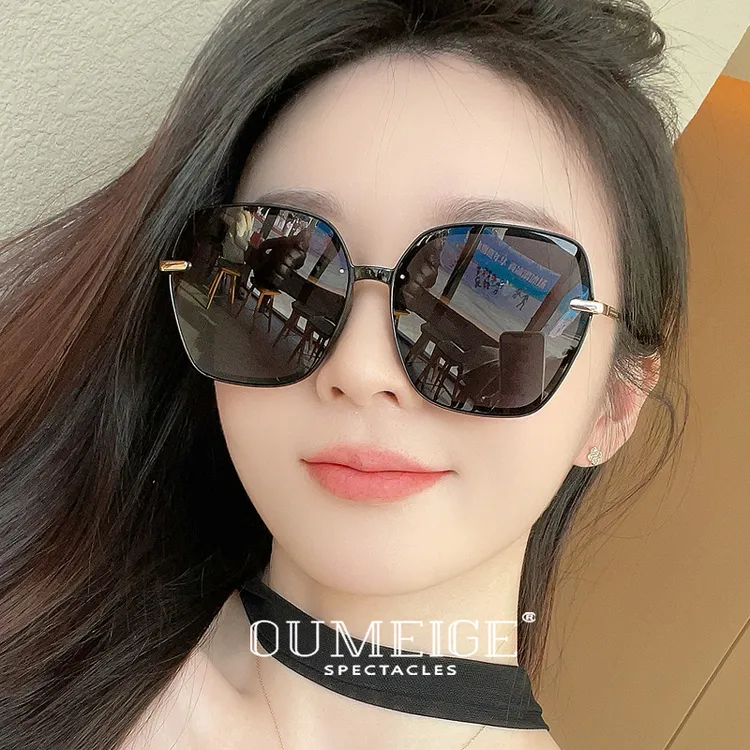 墨镜女款2025新款高级感偏光防紫外线太阳镜大脸显瘦显脸小潮开车