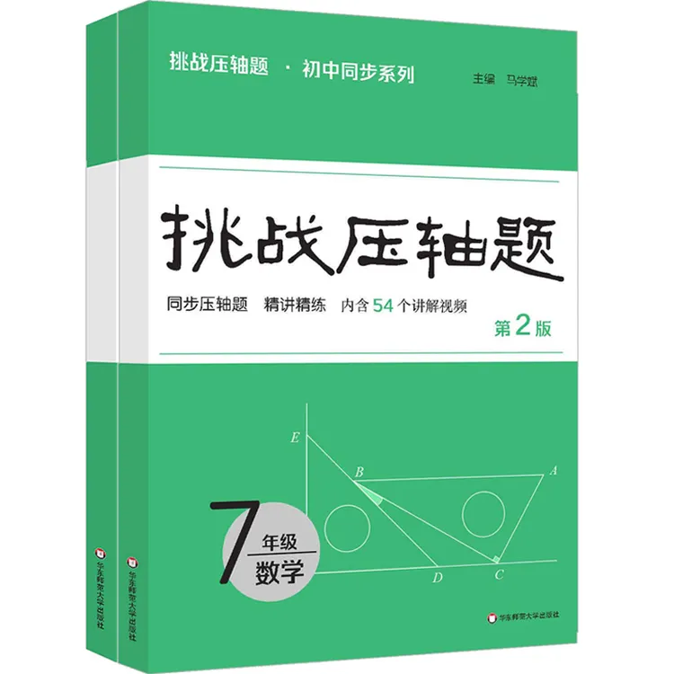 【新版】挑战压轴题789年级+中考数学 全国通用 同步精讲精练马学斌