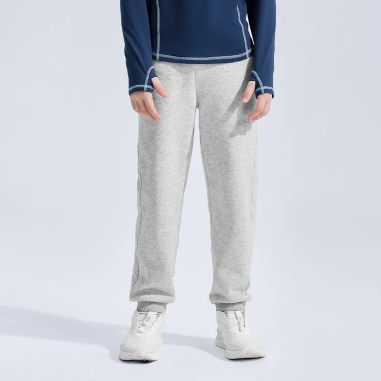 moodytiger加绒儿童加厚运动裤保暖休闲运动棉柔卫裤54511313【2】x