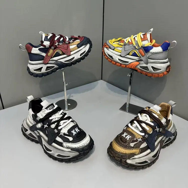 欧洲站潮牌新款男士运动时尚舒适青春小众高端网红个性潮流潮鞋