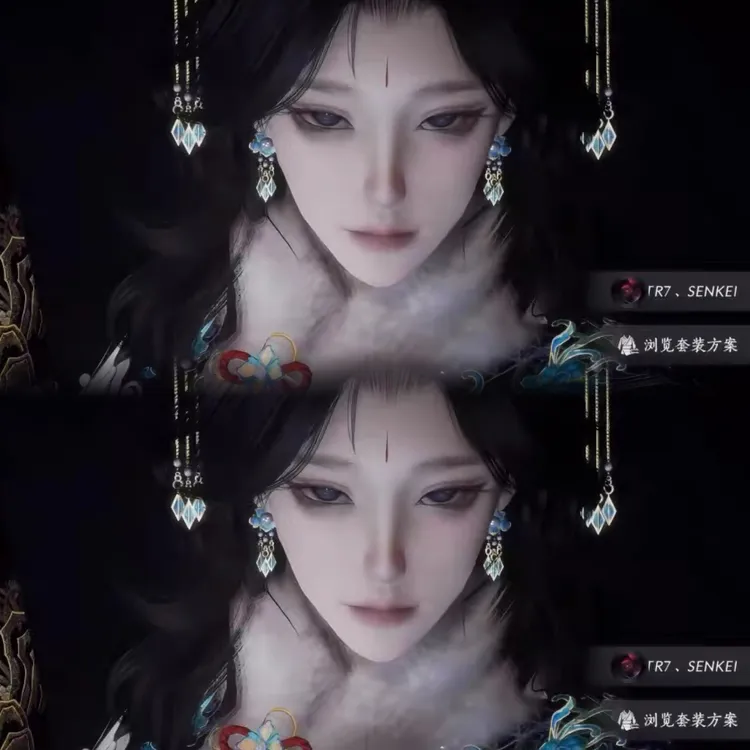 发2 惊为天人的美貌 燕云十六声捏脸女含导入教程设计 