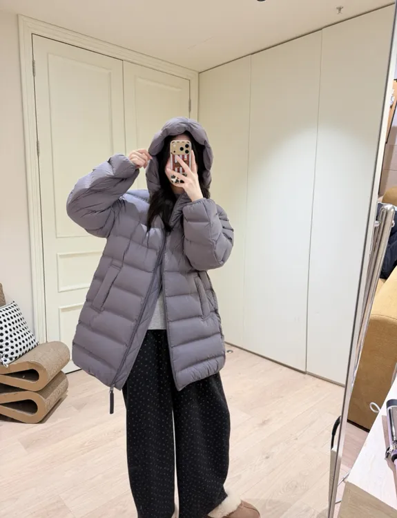 SIYU斯羽 95波兰进口白鹅绒泡芙面料羽绒服