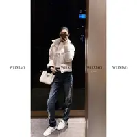 微笑家 极简系列【山本牛】破洞牛仔裤