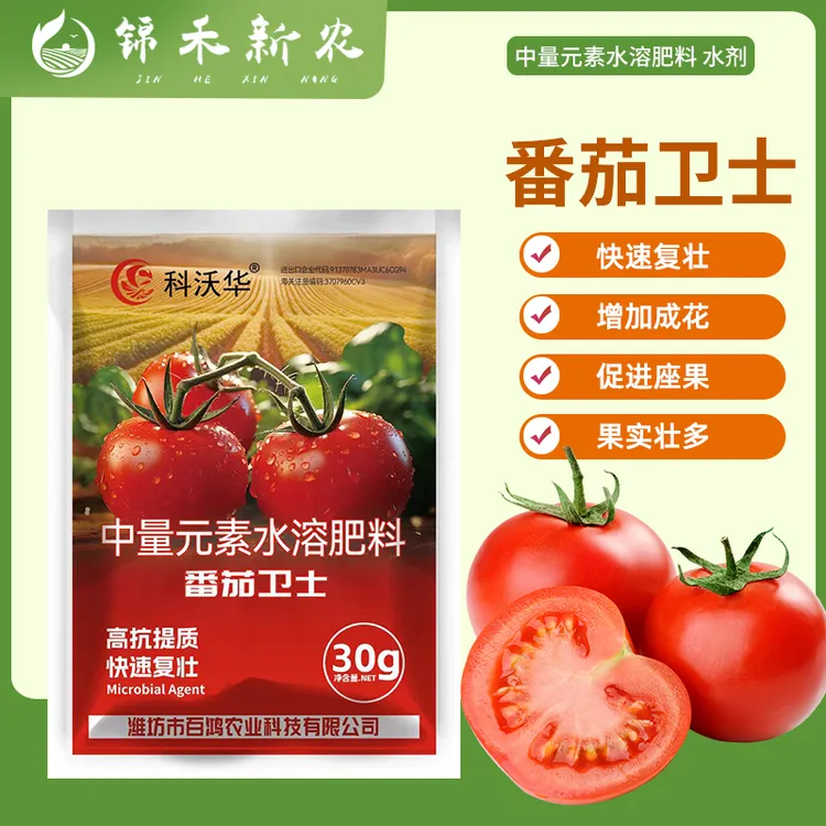 【高效】番茄卫士复合中量元素叶面肥西红柿蕃柿农用工具园艺用锄头商品图