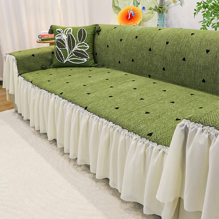 芯芯沙发盖布防猫抓四季通用2025新款一片式沙发巾客厅全盖坐垫子