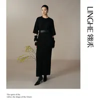 【可可专属】翎禾LINGHE-「流金溢彩」金丝羊绒重磅羊毛连