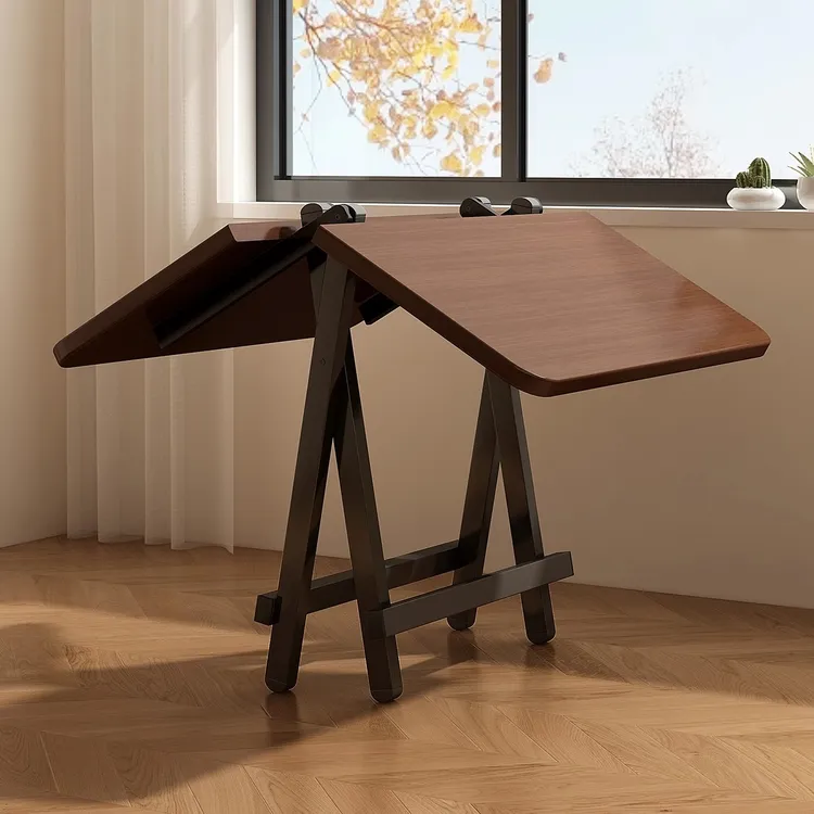 新型折叠桌便携式简易餐桌家用四方桌小型折叠桌户外摆摊野餐露营