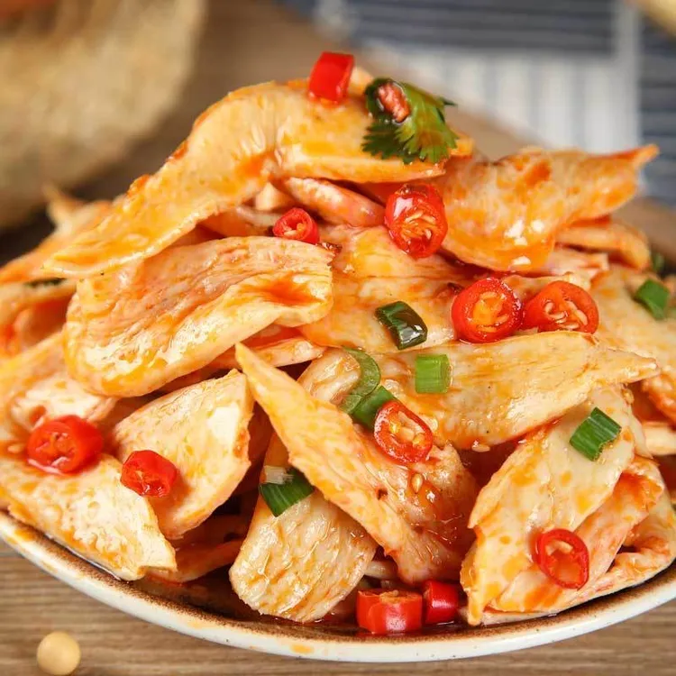 贵州特产素鸡翅干货素肉豆制品火锅麻辣烫腐竹假鸡肉素肉