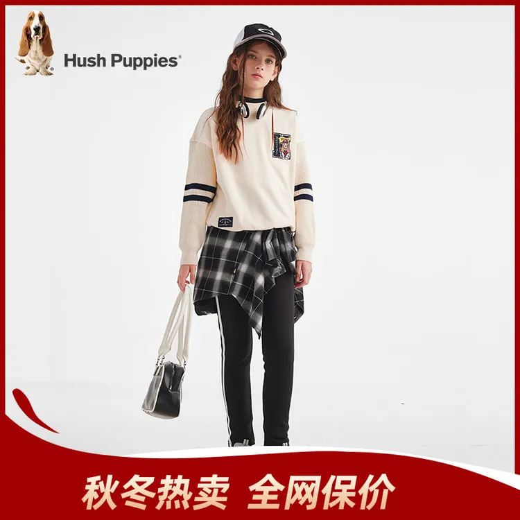 S一体绒打底裤 冬新款 弹力暇步士童装HPSDGD47CH713