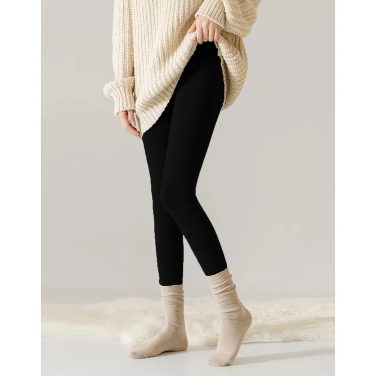 【Rumi精选】“暖宝宝”冬季舒适高弹亲肤修身保暖加绒打底裤7231pj