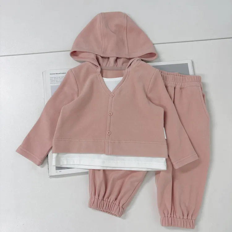 小洛妈 | 依翡丝2.0 | 300克重 | 暖不闷汗 | 假两件套装 i23