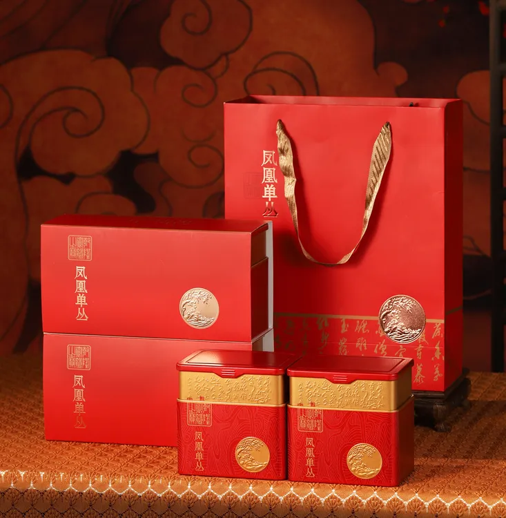 【东方红】高山单丛浓香东方红潮汕功夫茶礼罐4罐一斤装