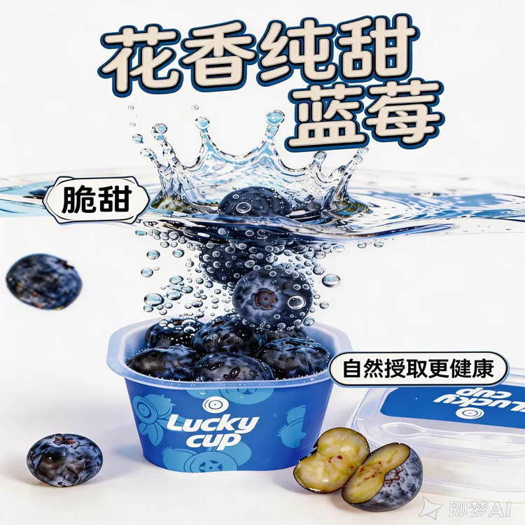 【限定25纯甜云南花香甜宝宝杯】蓝莓15-18mm+花香浓郁顺丰京东包邮商品图