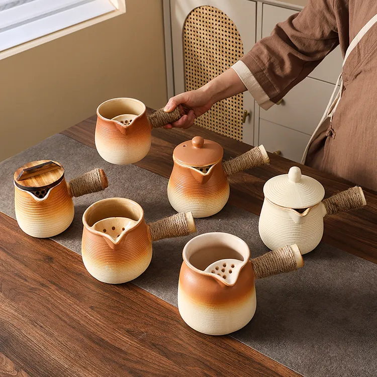 烤奶煮陶罐陶壶套装家用器具全套罐罐茶围炉煮茶器具全套