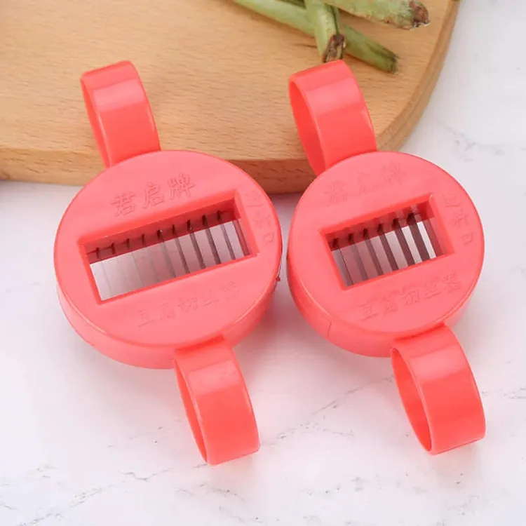 切菜器豆角切丝器家用蔬菜大葱多功能辣椒四季豆不伤手芹菜削皮刀