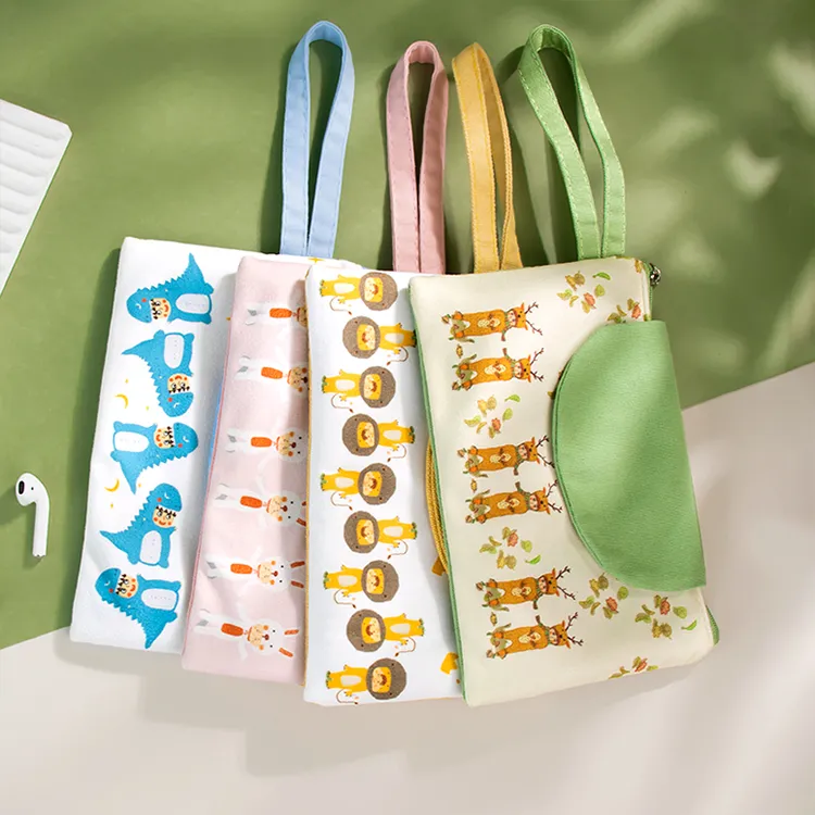 零钱包布艺女小钱包迷你手拿包帆布学生简约韩版放零钱钥匙手机袋