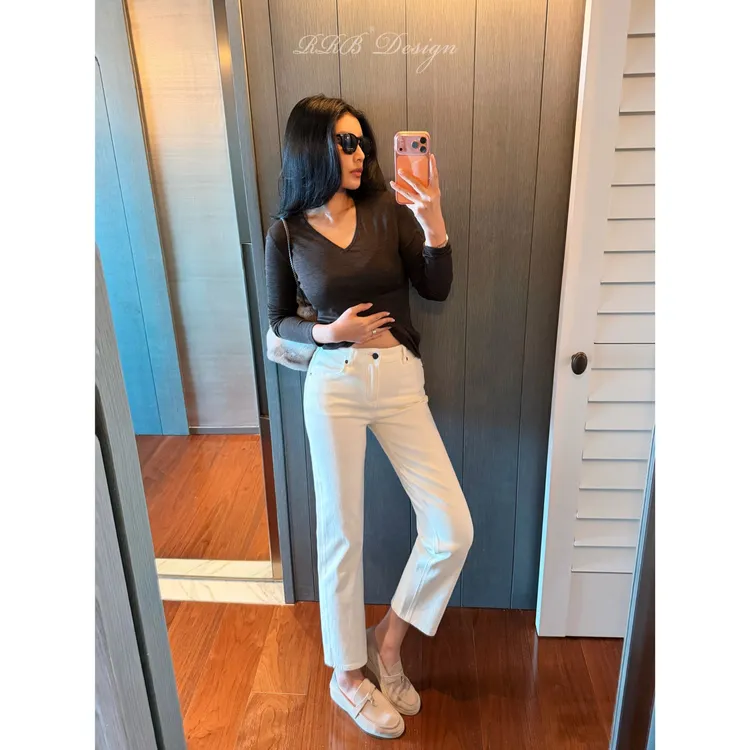 RRB Design「瘦飞裤」定制四面弹加厚保暖修身显瘦小脚神裤牛仔裤