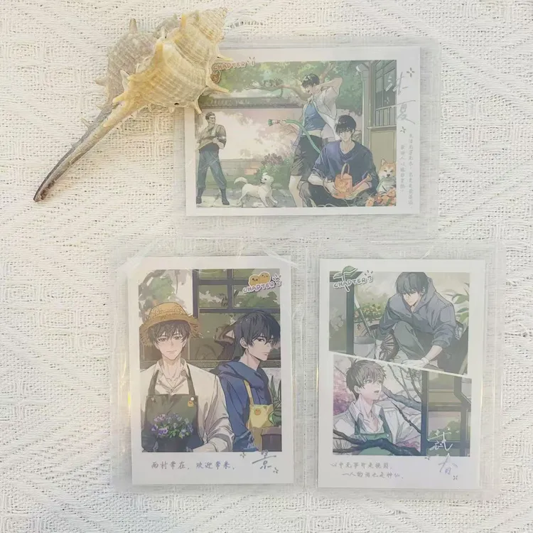 正版现货盗墓笔记谷知谷知联名裁春沐夏盆景铁三角拍立得