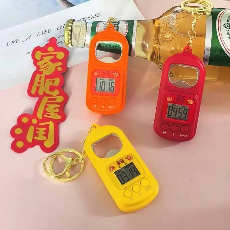 计时器啤酒起瓶器多功能开瓶器