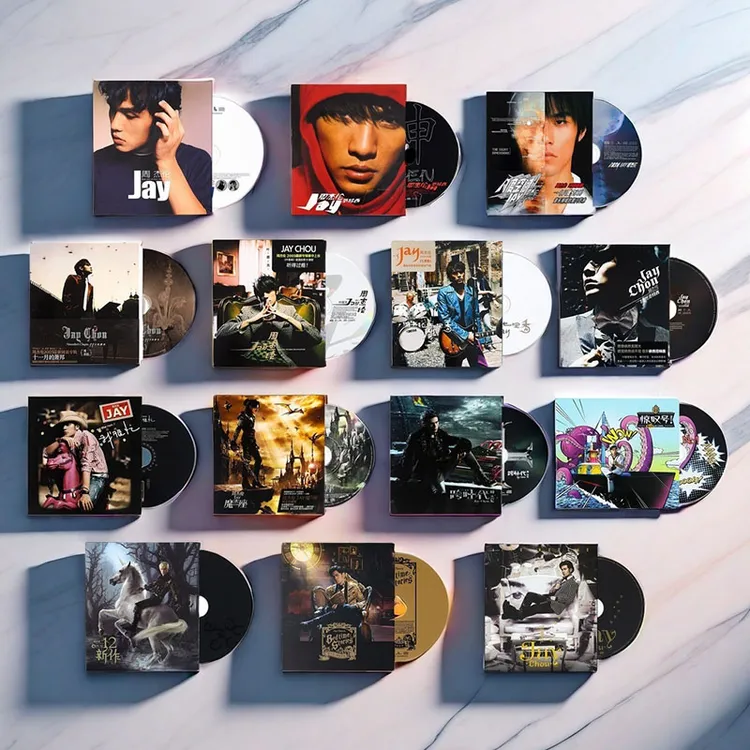 JAY周杰伦14张专辑正版全套CD七里香/依然范特西/八度空间/叶惠美