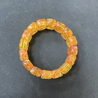 【配礼盒】特级金丝纹菩提精品手串YW155