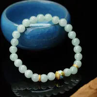 【小北好物】翡翠DIY单圈手串约6mm+【多样性发一件】2QH19X345