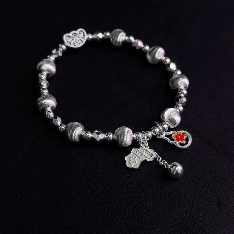 925银手链 时尚手链  猫眼 轻奢百搭简约精致气质小众高级时尚