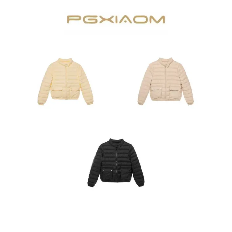 【PGXIAOM】润秀定制【排骨羽绒服】黑奶黄卡其三色羽绒服外套YR10300