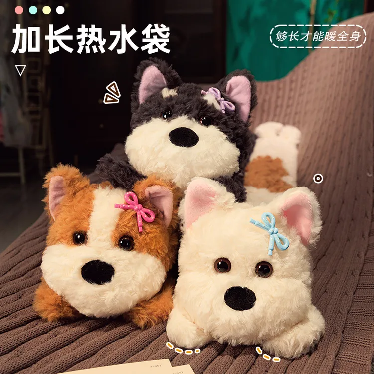 长条热水袋冬天暖床被窝专用神器注水灌水暖宝宝加长款热敷暖水袋商品图