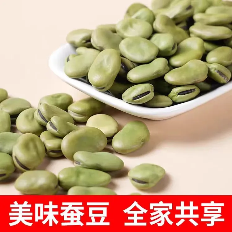 精选新货绿皮干蚕豆生干绿胡豆可发芽做油炸罗汉豆炒货蚕豆