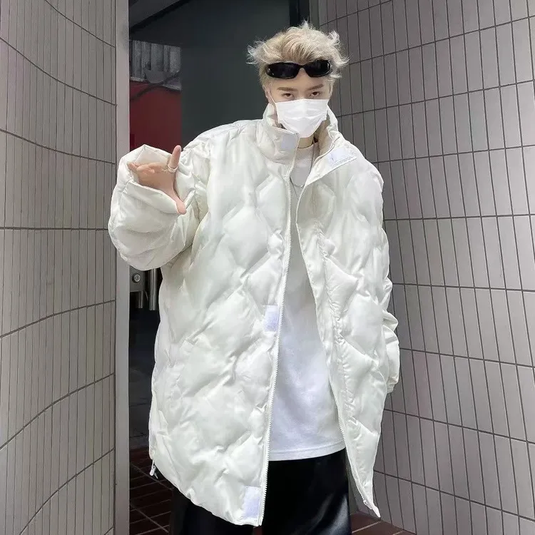 休闲男士加厚宽松潮流保暖韩版秋冬棉衣棉服 | 2024新款美式立领