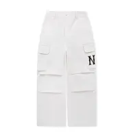 MLB男女情侣欧若风阔腿休闲长裤25春夏新款3FWPB0151