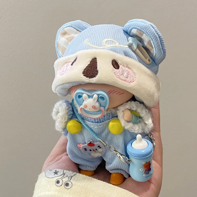 蜡笔小新奶嘴蓝宝小新可爱卡通情侣高级生日礼物可换衣家居摆件