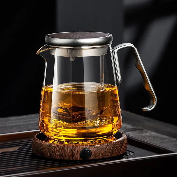 新款加厚玻璃泡茶壶茶水分离泡茶杯家用高档泡茶神器茶壶泡茶专用