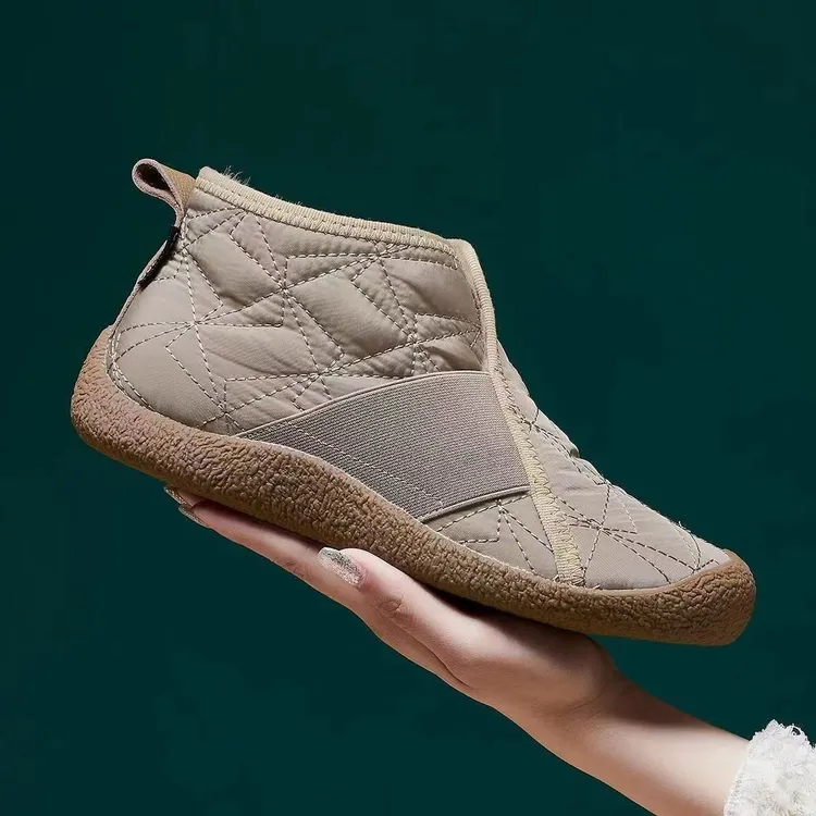 【反季断码】高帮棉鞋女防滑中老年女士女鞋冬季时尚雪地靴防寒保暖商品图