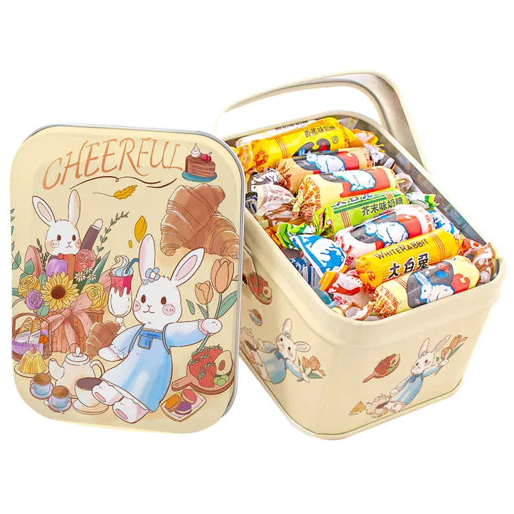 大白兔 奶糖12种口味圣诞节糖果节礼品童年元旦礼旗舰店巧克力味