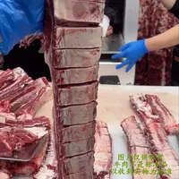 【精品谷饲牛排骨】牛肋排  肥瘦相间红烧清炖 5斤 急冻包邮国产