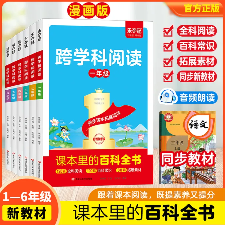 【课本里的百科全书】小学语文跨学科阅读同步拓展课内外知识延伸