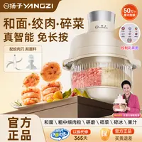 扬子YANGZI多功能料理DR大容量大号家用和面绞肉榨汁全自动料理机