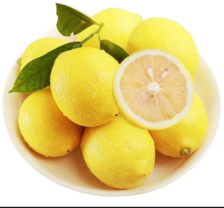 8枚黄柠檬小果四川安岳黄60-90g新鲜皮薄多汁水果农产品