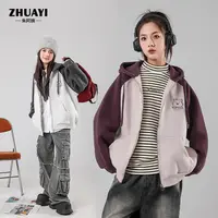 女大童加绒外套2025宽松连帽保暖外套女孩外穿冬装（24402312）5