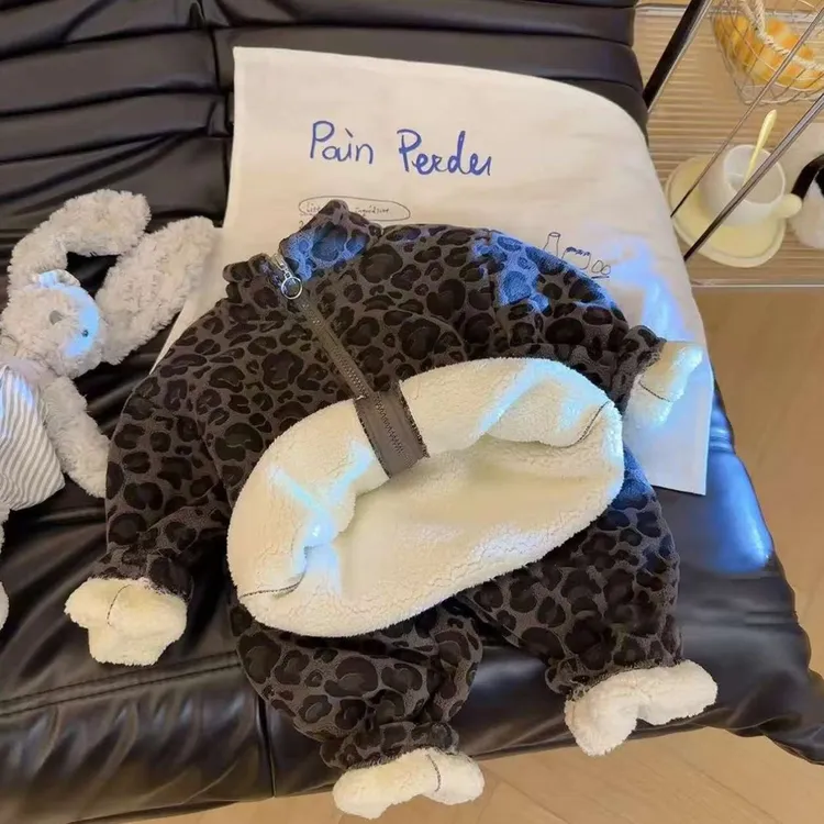 【加绒保暖】儿童冬季套装宝宝保暖立领拉链外套棉袄两件套