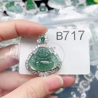 翡翠颈饰未镶嵌翡翠717