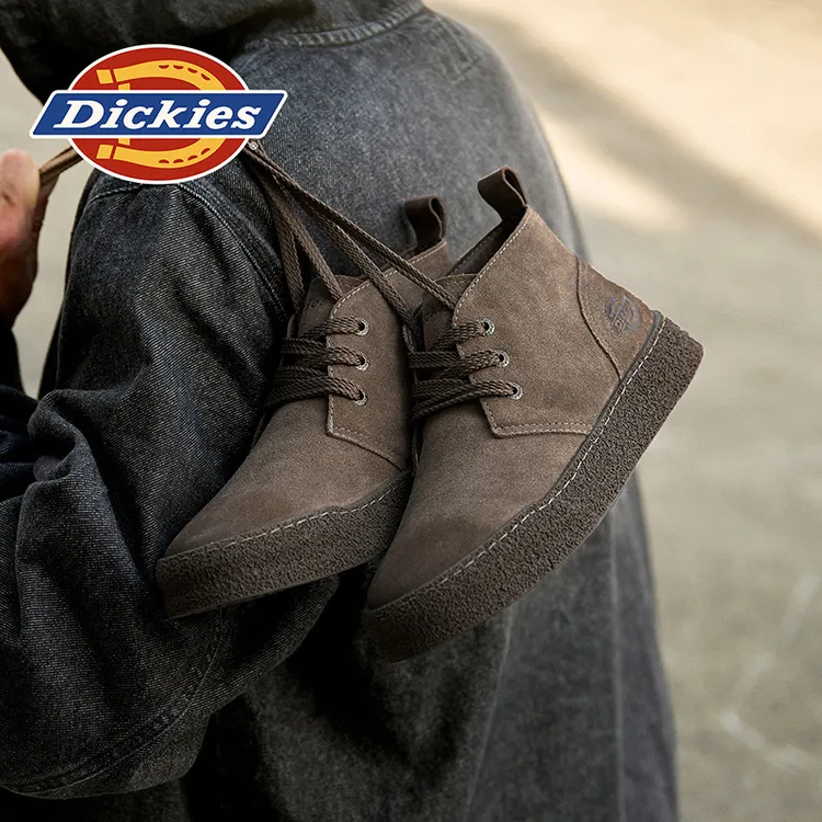 Dickies新款马丁靴老钱风春季男士工装靴耐磨复古轻便百搭休闲鞋商品图
