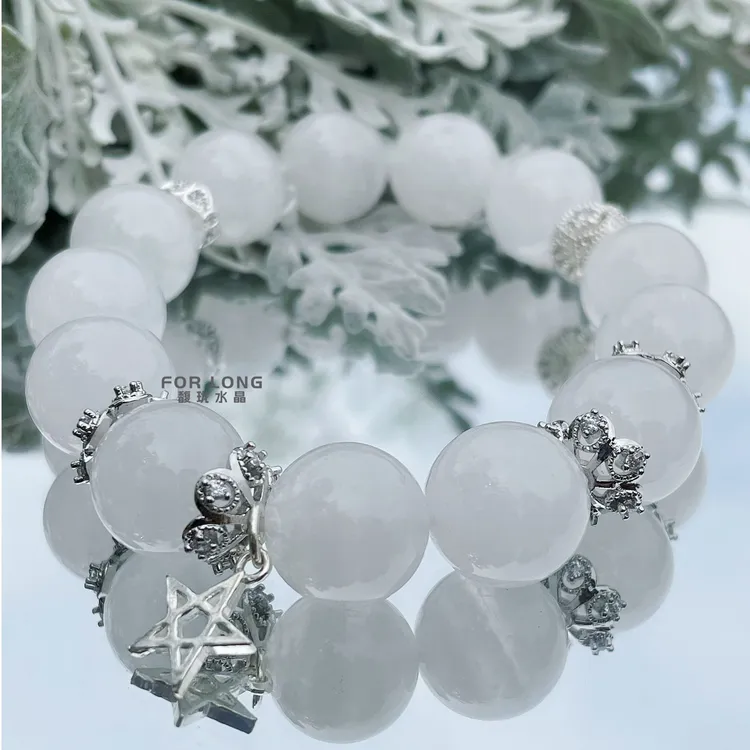 【云墟】白幽灵设计款手串13mm 多样性发一