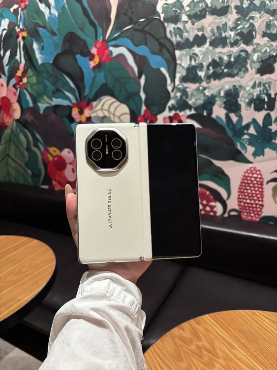 适用于华为MateX5/MateX6手机壳镜头保护商务素皮双折叠屏手机壳